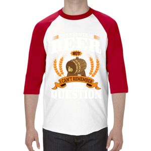 Classic Raglan Three-Quarter Sleeve T-Shirt Thumbnail